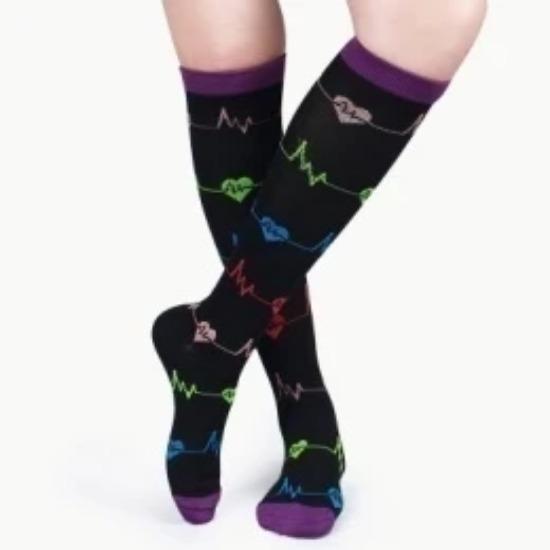 Compression Socks For Women's Care Prevention Of Varicose Vein Anti Fatigue Tight Socks Outdoor Running Cycling Marathon Hiking