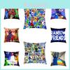 Roblox Rainbow Friends Pillowcase Cover Linen/polyester 18" X 18