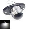 Universal 12V/24V White Universal 6 LED License Plate Light Car License Plate Lamp for Cars RV Truck Trailer Lorry Step Lamp