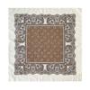 Early summer retro flower women's cotton silk scarf cashew flower light luxury high sense versatile new silk scarf