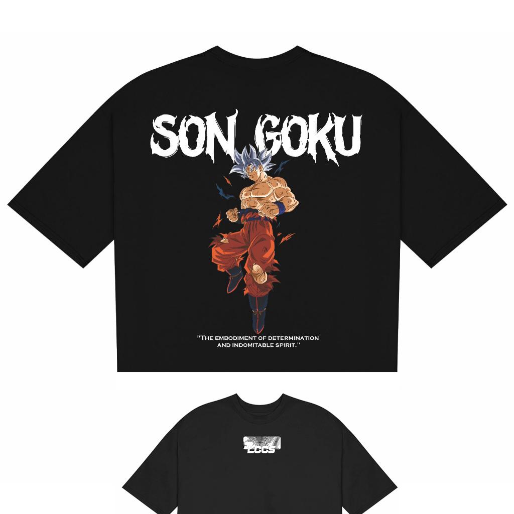 Dragon Ball Japonské Anime Son Goku Pánské Dámské Letní Tričko Harajuku Retro Krátký Rukáv Volné Oversized Ležérní Pohodlné Y2k Top