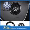 Pour VOLKSWAGEN VW Emblème de Volant Intérieur de Voiture Badges Autocollants Accessoires Pour Volkswagen GTI R-Line R Polo T5 Golf Passat