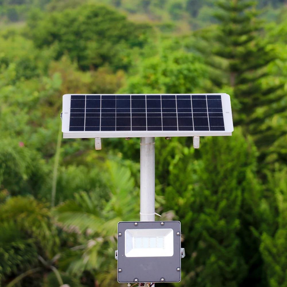 20W/10W 5V Solar Panel Charger Waterproof Outdoor Solar Panels USB/Type-C Output Lightweight for Wireless Security Camera 4
