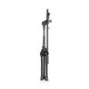 Gravity Microphone Stand, Short Boom, Two-Stage Boom, Tripod Base, Black, GMS4222B