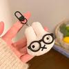 Miffy Rabbit Plush Doll Backpack Charm & Cartoon Keychain with Hanging Ornaments