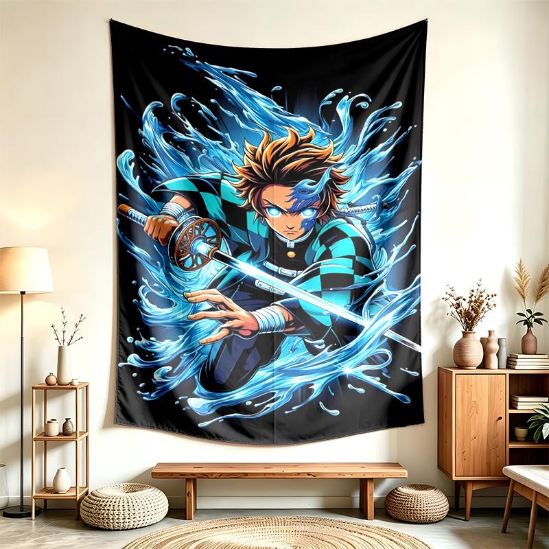 Demon Slayer (14) Tapestry Suitable For Decorating Homes Dorms And Bedrooms Soft To The Touch And A Perfect Gift For Friends And Family