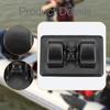 Anchor Tie Off Wheel Row Roller Secure Point PVC Accessory Holder Kayak Tiedown for