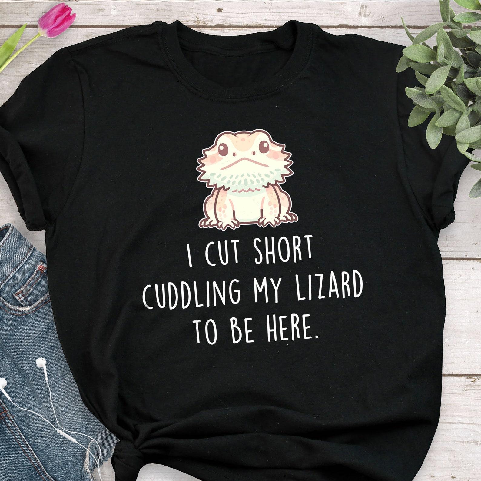 Bearded Dragon Shirt, , Tshirt, Pet Reptile Lover Gift, Funny Lizard T-Shirt, Cute Tee Beardie Mom Dad, Herpetologist 120