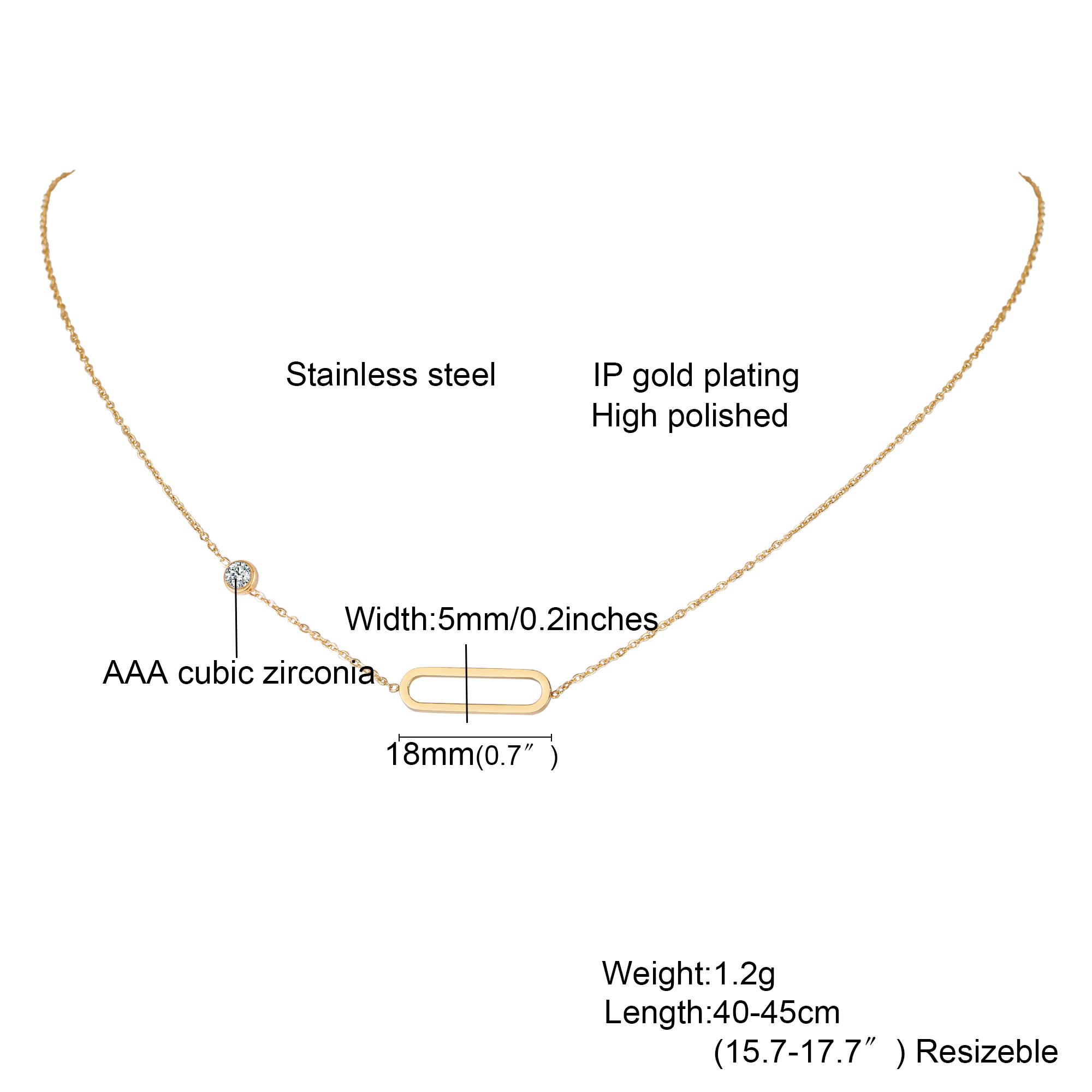 

Vnox Gold Color Bow Single Zircon Chain Necklace For Women Stainless Steel Heart Accessories Pendent Necklace Light Jewelry