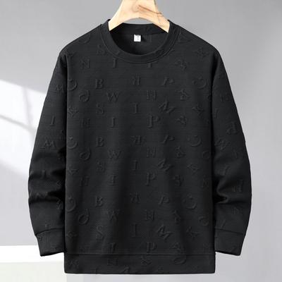 Nadrozmerná veľkosť 4XL-10XL Jesenný top s dlhým rukávom Pánske outdoorové oblečenie Ležérne nadrozmerné mikiny pre mužov Pulóvre