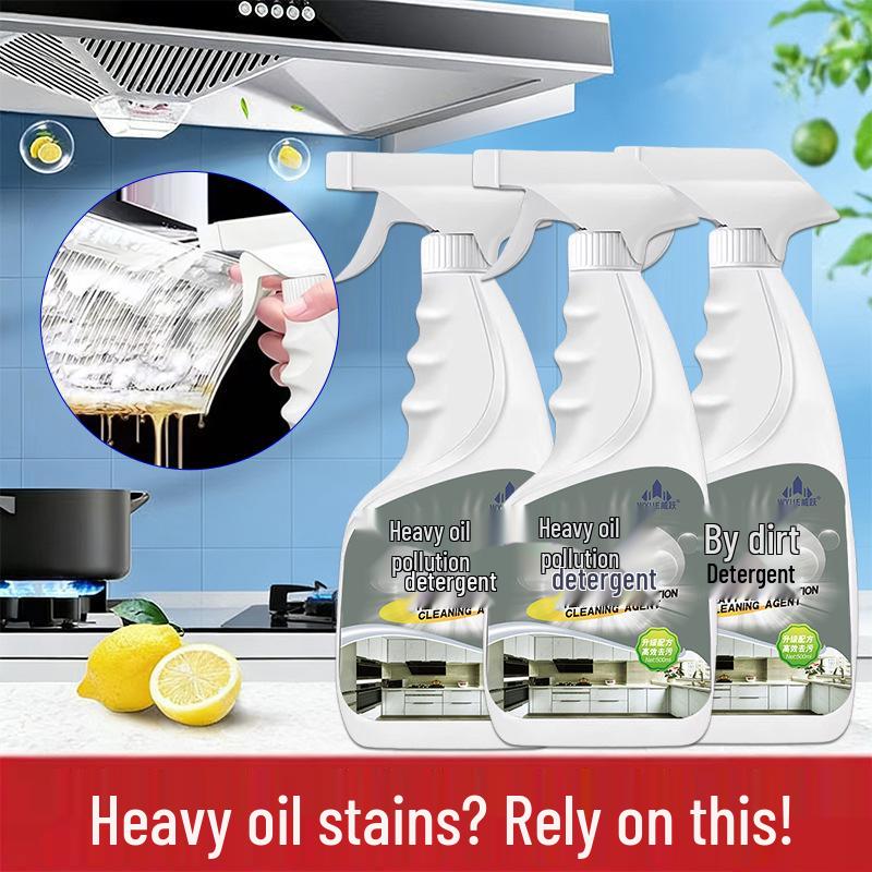 500mL Heavy Duty Kitchen Oil Stain & Fume Cleaner Detergent