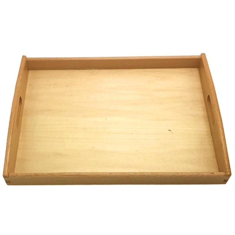 Plateau de rangement en bois Jouet d'apprentissage précoce Plateau de tri et de collecte Jouet interactif pour la maternelle Outil d'apprentissage et d'enseignement