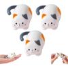 3Packs Clockwork Kitten Movable Toy Ornaments,Windup Kitten Stress Relief Toy, Rolling Cat Toy, Cat Wind Up Interactive Toys
