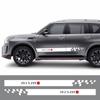 Auto Seite Körper Aufkleber Für Nissan 370Z GTR Patrol Juke Micra Nismo Sport Styling Vinyl Film Dekor Aufkleber Auto tuning
