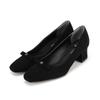 Leather Suede 5cm Pumps Bbh708bk
