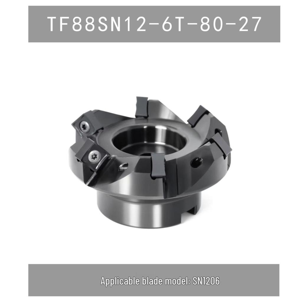 Face Mill Cutter Head: SNMU1206XTN, SNMX1205 AN, SNEU1206ZNEN (45°, 75°, 88°)