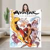 Avatar The Last Airbender The Search Omnibus Flannel Blankets   for Living Room Camping Funny Bedspread Sofa Bed Cover