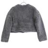 TICCA 23AW Grey Wool Fur Short Coat Coat F grayUsed
