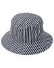Bucket Hat Golf Hat FR [Pin Apparel] Women's (Stripe) / / 622-5187306 120_Navy