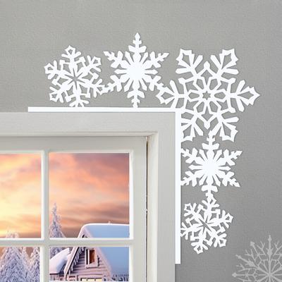 Weihnachts-Türschmuck Winter-Feiertags-Tür-Eckdeko Tür-Eckschild-Deko für Weihnachtsaktivitäten Ornament
