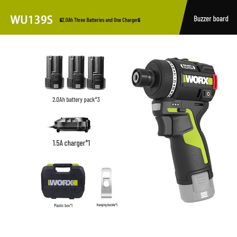Wickes WU139 Smart Control Rechargeable Electric Screwdriver Drill with Lithium Battery