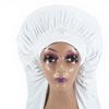 Women Sleeping Hat Dual-Purpose Long Braids Protective Breathable Silk Hair Cover Adjustable Pantyhose