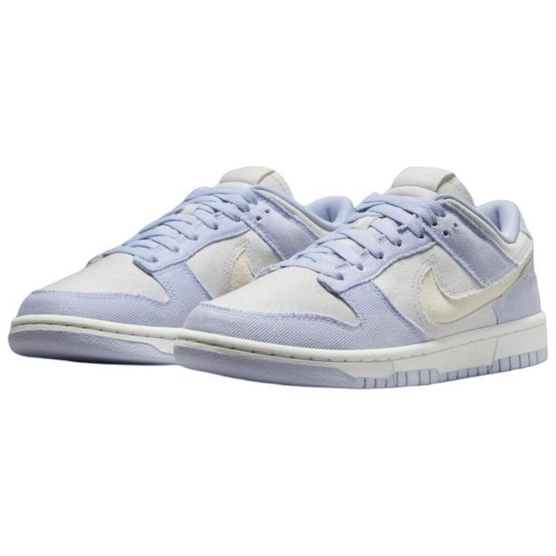 Nike Dunk Low Ghost Denim Women's Skate Shoes Sneakers HF1985-001