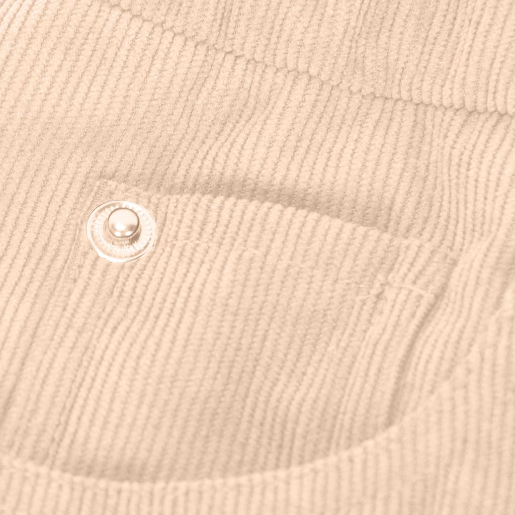 Women's Corduroy Pants Casual Women's Solid Color Corduroy Loose Straight Pants
