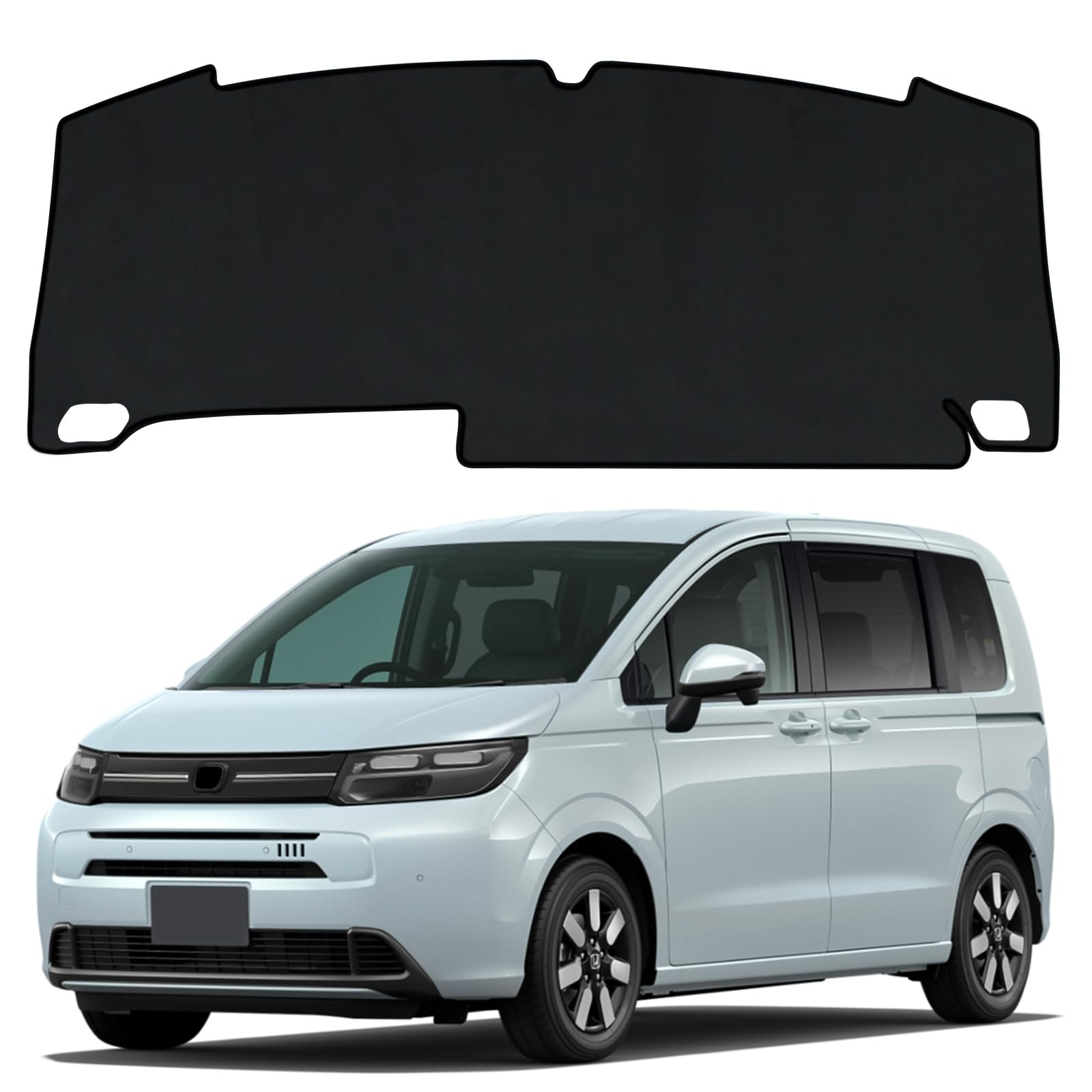 

New Freed GT Series Air AirEX Crosstar Dashboard Mat design FREED AIR AIREX CROSSTAR Sun protection dashboard cover Dashboard protection mat Interior чёрный