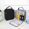 Neue große isolierte Lunchtasche, verdickte wasserdichte tragbare Lunchbox-Tasche aus Aluminiumfolie für Schüler und Büroangestellte