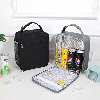 New Large Capacity Insulated Lunch Bag, Aluminum Foil Thickened Waterproof Portable Lunch Box Bag for Students Office Workers
