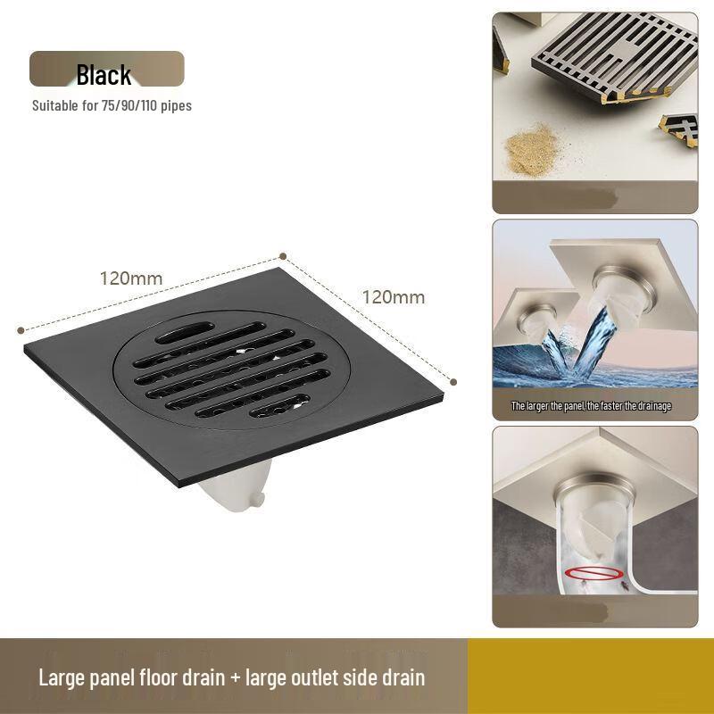 Shengbei Large-Diameter Rooftop Terrace Floor Drain