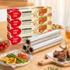 Tin Foil Oven Household Baking Air Fryer Special Tin Foil Commercial Barbecue Aluminum Foil Food Grade Baking Oil Paper