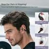 Wireless Earphones Stereo Clear Calls BT 5.4 OWS Headphones with LED Display Comfort Fit Clear Calls Open Ear Earbuds New