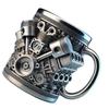 Stainless Steel Resin Insulated Coffee Mug with Engine Mechanical Detailing Beer Cup For Automotive Enthusiasts