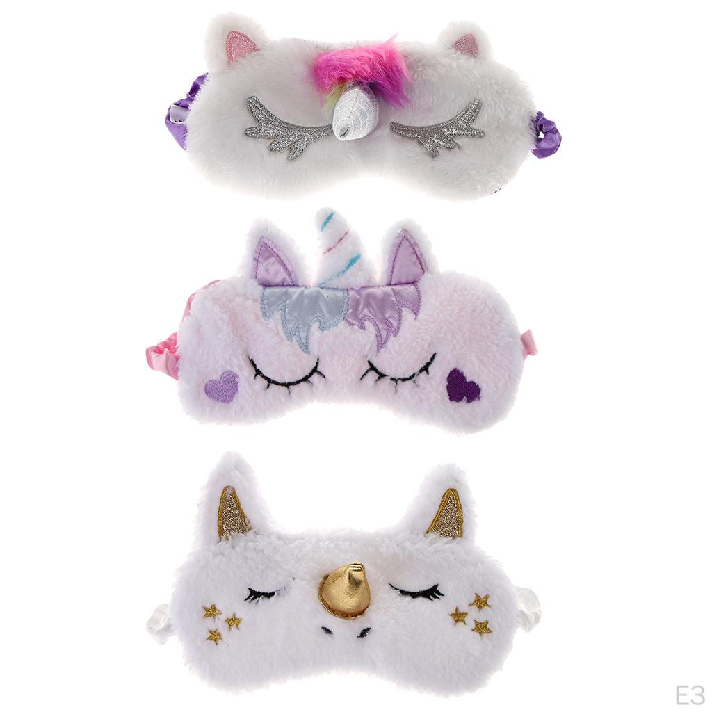 Cute Horn Plush Eye Women Kids