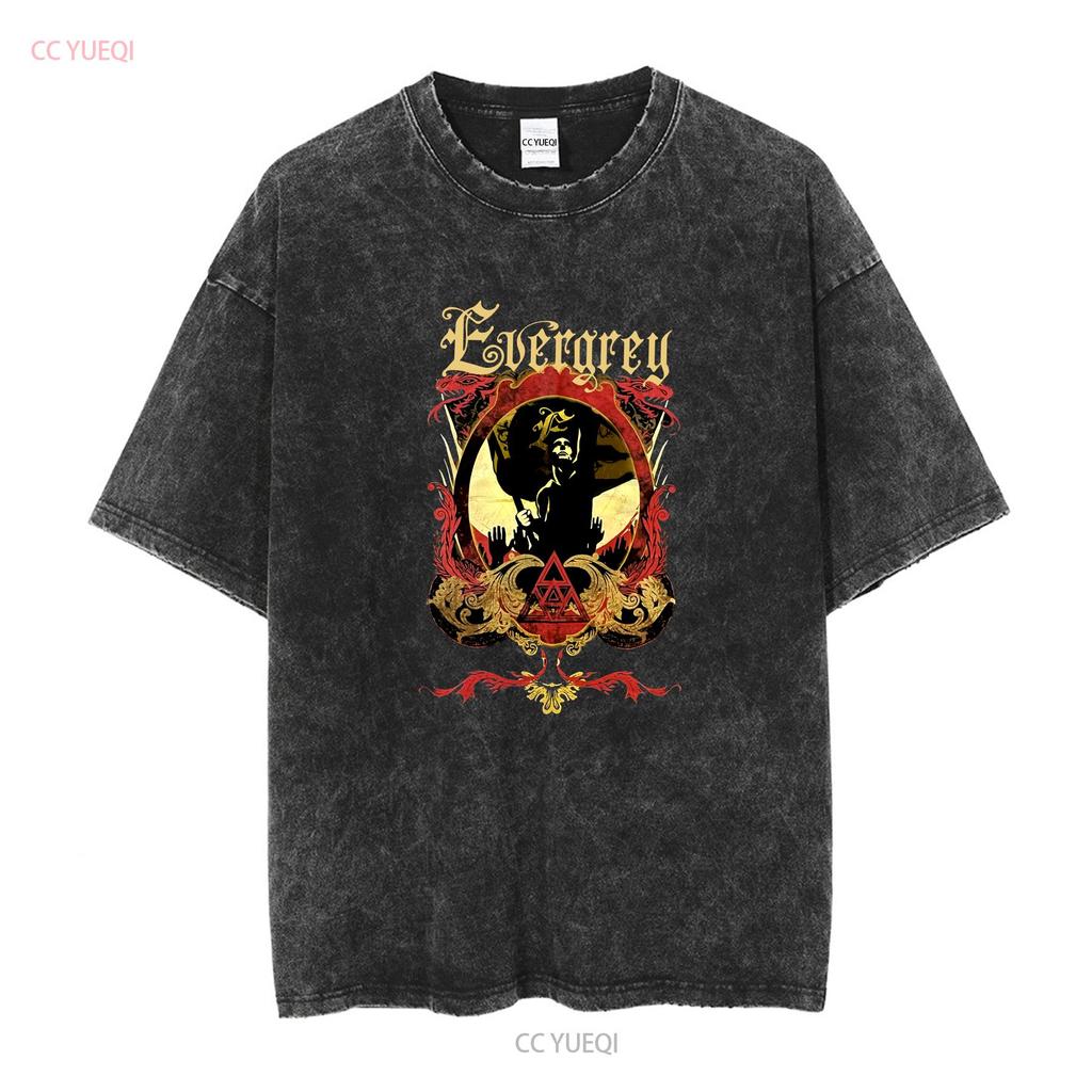 Evergrey T Shirt Size Medium Progressive Metal Sweden Vintage Washed Homme Soft Stretched Versatile Casual Stylish Fashion