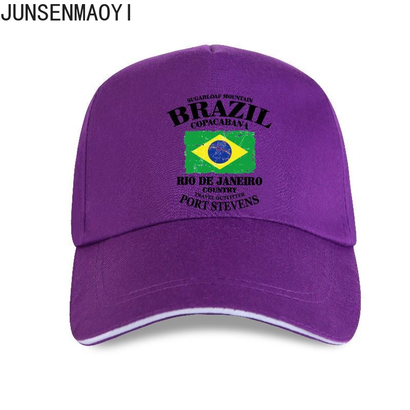 Printed RIO DE JANERIO Brazil Flag for Bespoke Baseball cap Unisex Women Unisex Cotton Hat Snapback Tuning Hats Trucker Caps