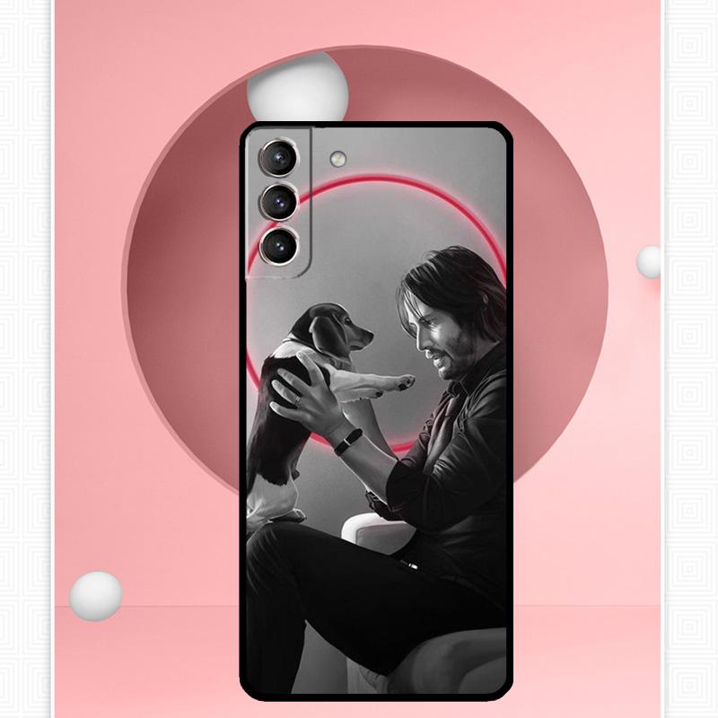 John Wick Case For Samsung Galaxy S25 Ultra S20 S21 S22 S23 S24 Plus S9 S10 S24 FE S25 FE Cover Funda