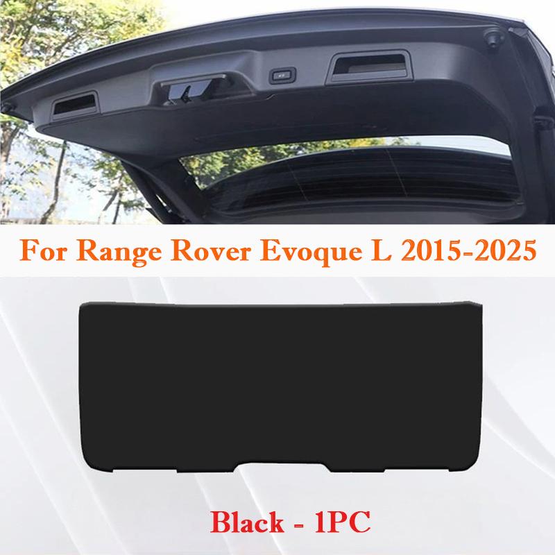 

For Land Rover Range Rover Evoque L 2015-2026 Car Trunk Door Leather Anti Kick Pad Tailgate Protective Mat Interior Cargo Liner