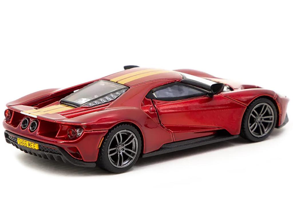 MINI GT Scale Ford GT Liquid Red Tarmac Works Shmee 150 Finished Model 1/64 (Left-Hand Drive) MGT00273-L