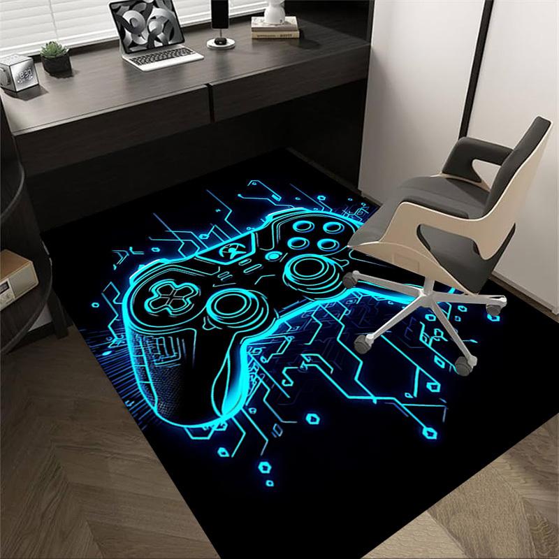 

1PC Controller Gamepad Extra Large Non-Slip Floor carpet, Office, family, bedroom, Studio - Large Area Rug,Longlasting Material-K0363 60cm by 90cm