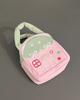 MINKYS Kawaii House Storage Bag Cute Pencil Makeups Storage Handbag School Office Stationery