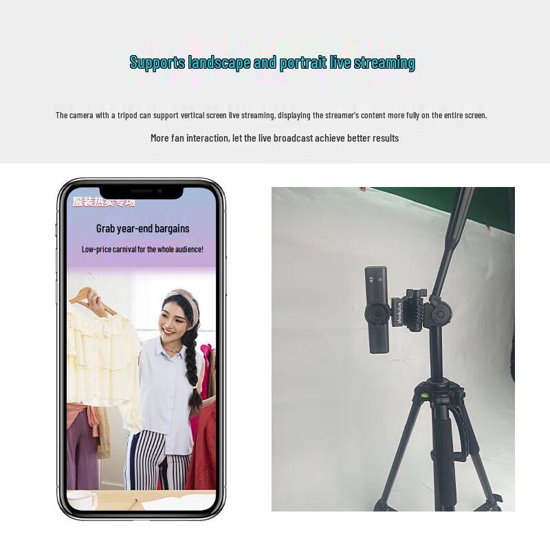 Lenovo Thinkplus WL48A 4K USB Webcam