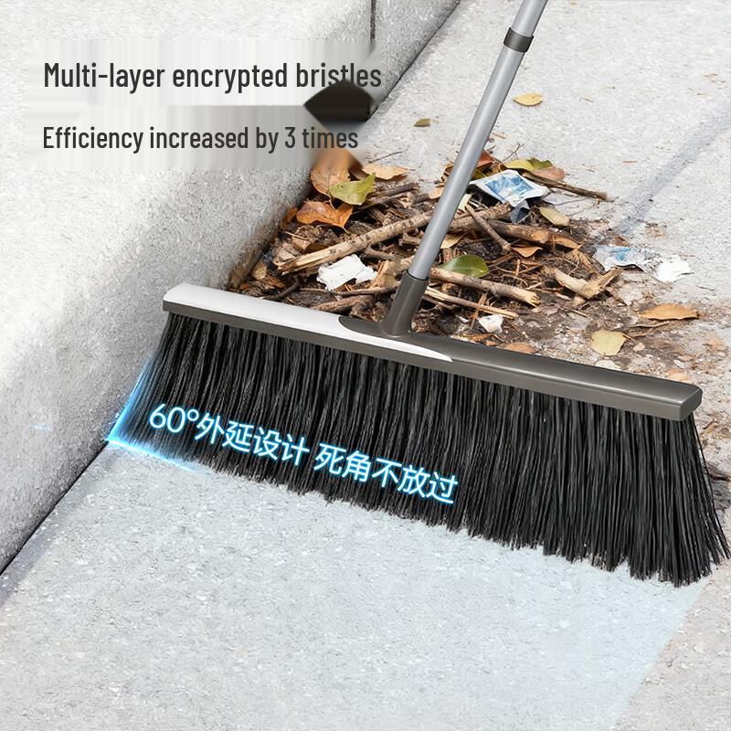 Heavy-Duty Outdoor Yard Broom
