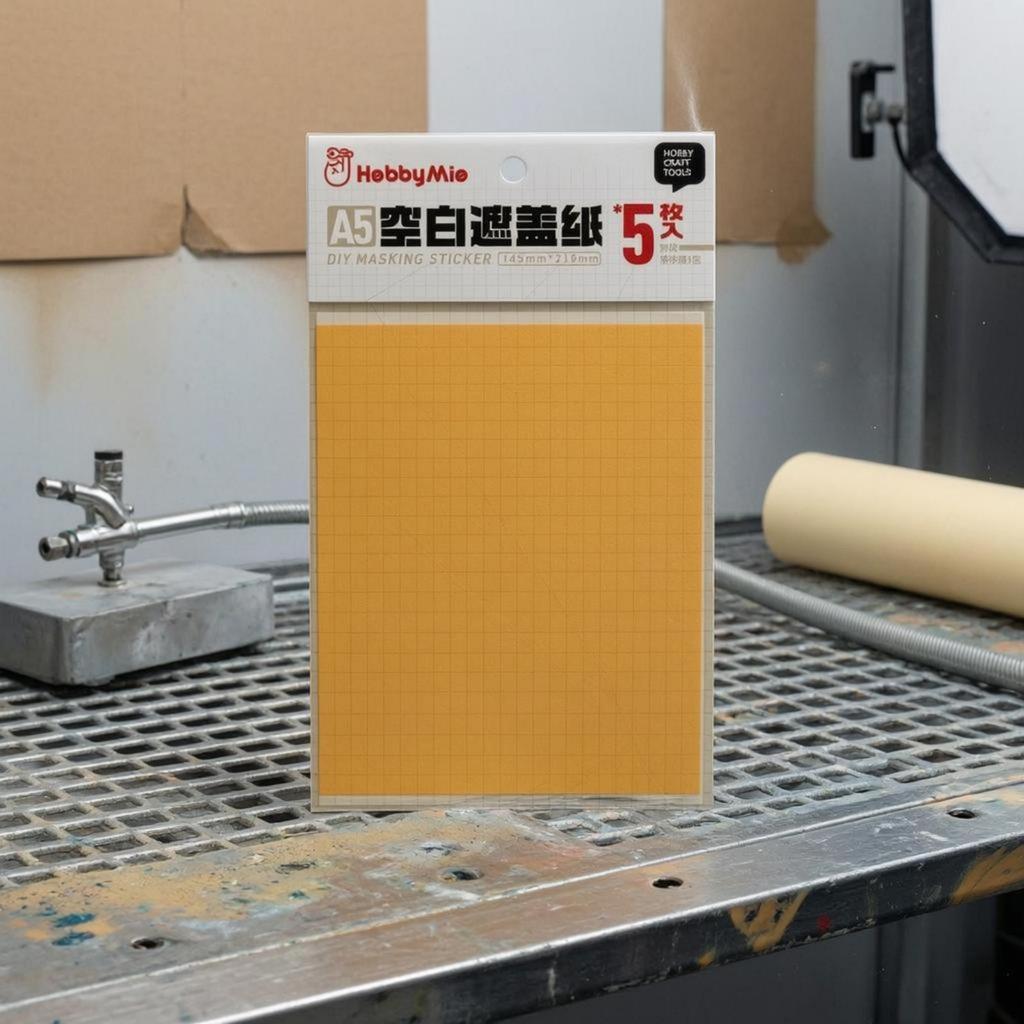 5 Pieces 220 Mm X 145 Paper Masking Peelable Translucent Sheet Complex Patterns
