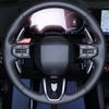 For Hyundai IONIQ 5 N 2024 2025 Real Red Black Carbon Fiber Steering Wheel Paddle Shifter Gear Shift Extension LHD RHD