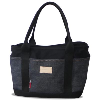Τσάντα Tote Μίνι Denim Οκαγιάμα Καμβάς Όρθια Τσάντα Μεσημεριανού Μητέρας Τσάντα Μίνι [Χρειάζεται Δίκτυο] Γυναικεία Ανδρικά 3 Διαμερίσματα Μητέρας