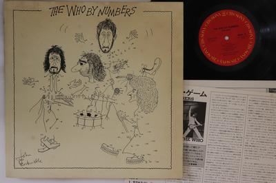 LP Record WHO  Who By Numbers 25AP1262 CBS SONY 1978 Japan Rock Used