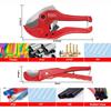 WISEUP Ratchet PVC Pipe Cutter Heavy Duty PPR Plastic Tube Cutting Tool Hose Scissors For Home Working and Plumbers Hand Tools